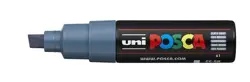 Akrylové fixy Uni Posca 8mm PC-8K 61 břidlicově šedá